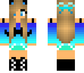 blue girl
