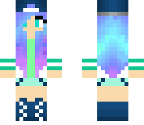 cool pastel girl