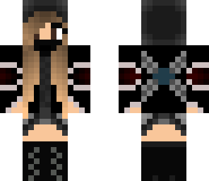 brunette ninja girl