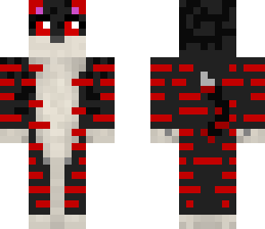 black and red tiger