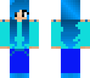 blue dj girl
