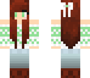 minty sweater cutie
