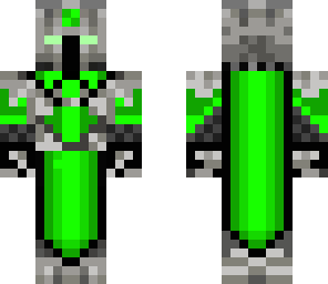 white and green knight