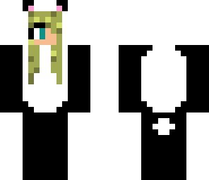 panda onesie girl