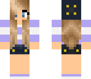 french blonde purple girl
