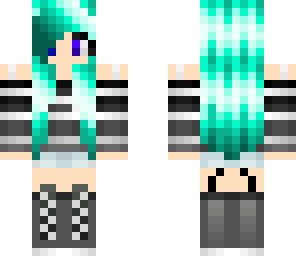 gothic girl with electric hair