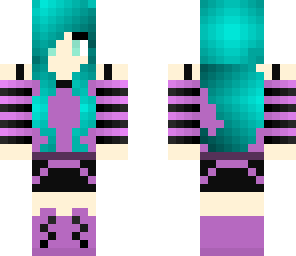 purple outfit
