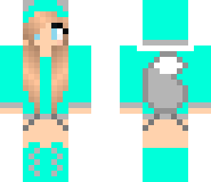 blue wolf girl