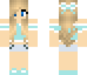 blue girl