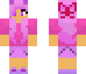 pink hair valentine girl