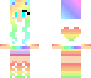 rainbow girl
