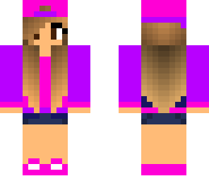 pink purple super hero