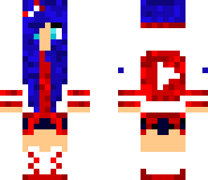 recolor of youtube girl skin