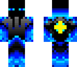 blue fiery