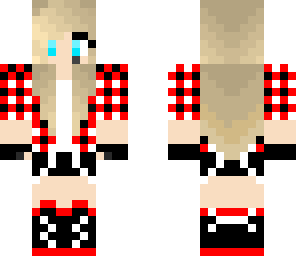 gamer girl red