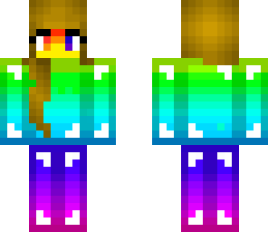rainbow girl