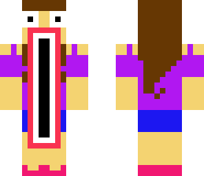mouth droped girl