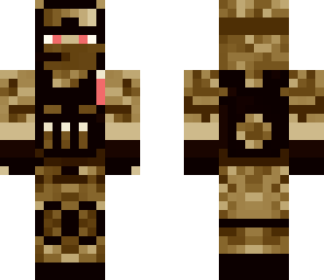 orehuntergirl's desert army skin