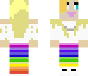 rainbow ugly girl