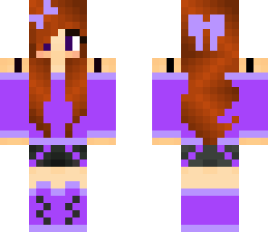 purple girl
