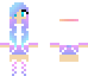 cute girl with blue tiedie