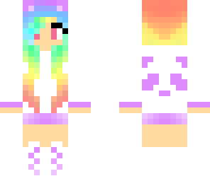 rainbow panda
