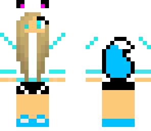 aqua wolf girl