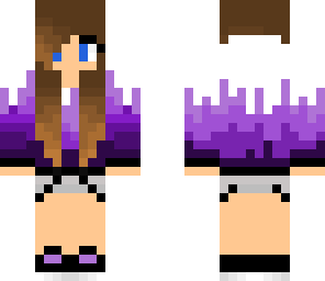 purple music girl