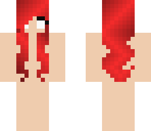red hair skin base