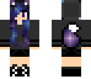 black galaxy girl