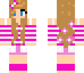 stripy girl