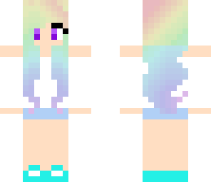 rainbow girl edit