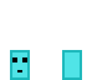 cute pet blue slime