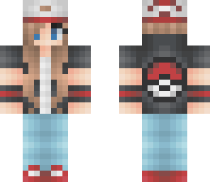 edited pokemon trainer girl