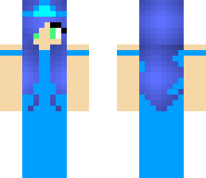 blue hair princess