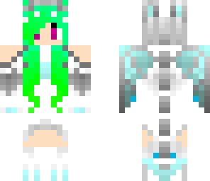 dragon green girl