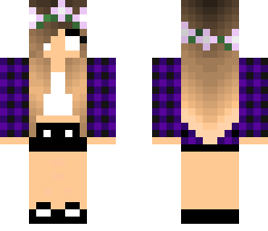 cute herobrine girl