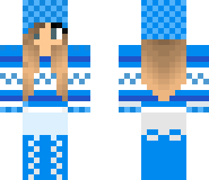 skiing girl 