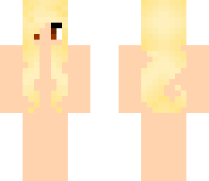 blond hair skin base girl