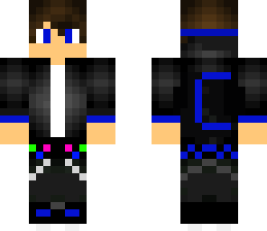 cool blue skin