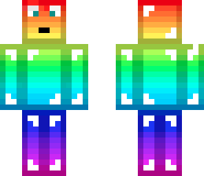 cool rainbow man
