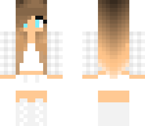 girl in white dress not meant to be copied