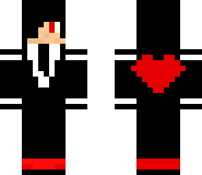 suit with heart