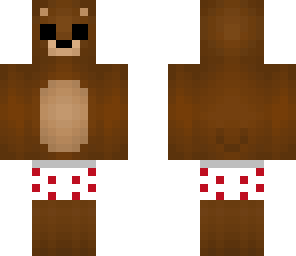 bear in underwear