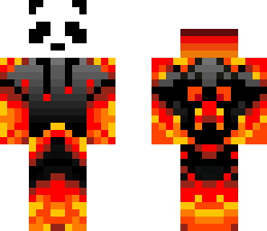 flame panda