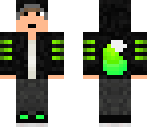 green wolf hoodie thing