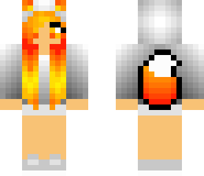 fire wolf girl