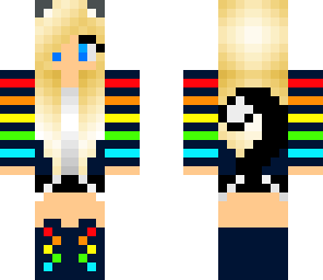 rainbow kitty x3
