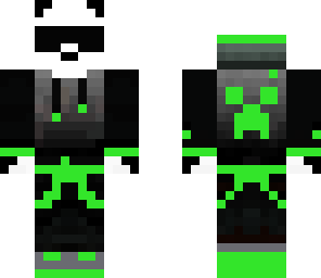 green panda