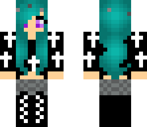 emo goth spring girl